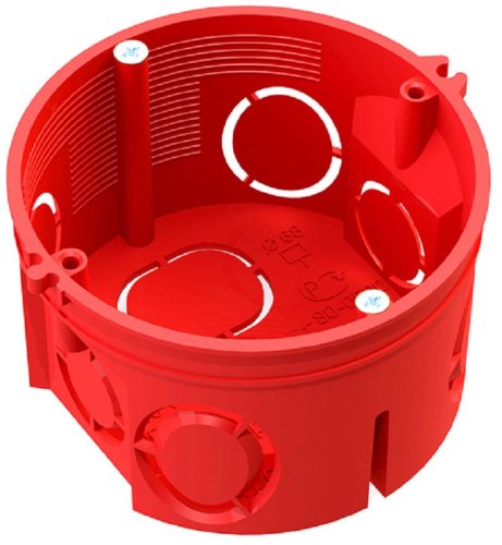 Коробка установочная Промрукав СП 68x42 блочная красный (245шт) картинка 